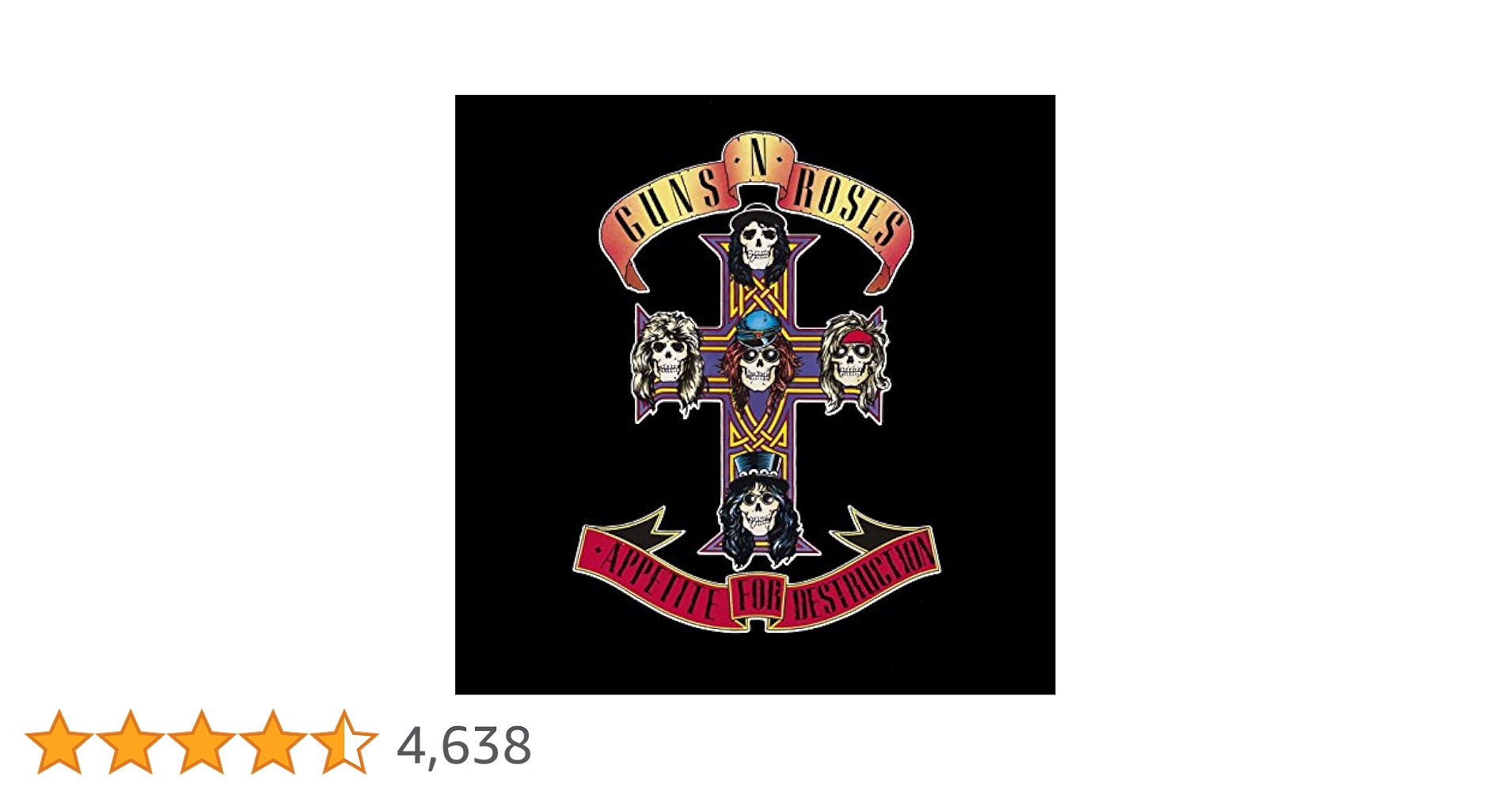 Appetite For Destruction: Guns N Roses: Amazon.ca: Music